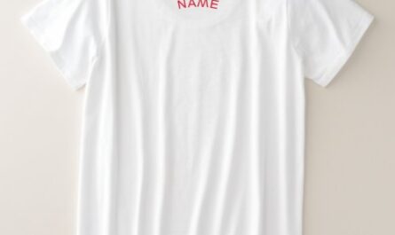 CUSTOM NAME PLUS SIZE COTTON T-SHIRT BUTTERFLY