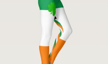 Ireland & Shamrock, Irish Flag fashion / sports Leggings