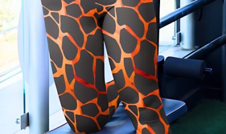 Jungle Giraffe Print Leggings