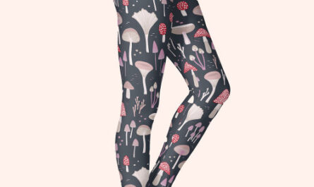 Mushroom Toadstool Fungi Leggings