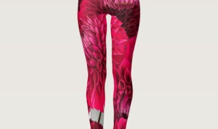 Red is the Color of Love Leggings
