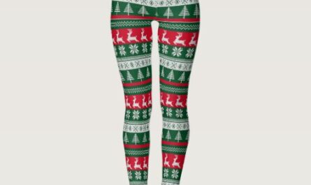Ugly Sweater Christmas Pattern Leggings