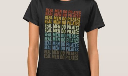 Real Men Do Pilates Pilates Instructor Yoga Exerci T-Shirt