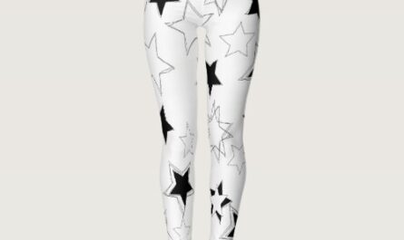 Black & White Stars Leggings