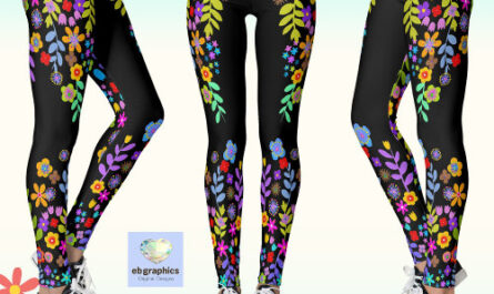 Boho Evening Wildflower Leggings