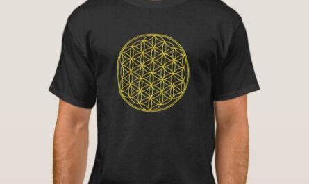 Flower Of Life Sacred Geometry Yoga Spirituality M T-Shirt