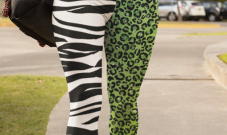Leopard 80s Rock Tiger Zebra Stripes Spots  Leggings