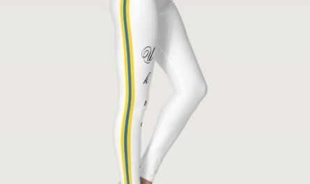 Trendy Ukraine & Ukrainian Flag fashion /sports Leggings
