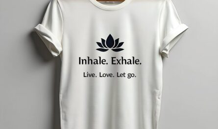 Tranquil Lotus: Inhale, Exhale Inspiration Women's T-Shirt