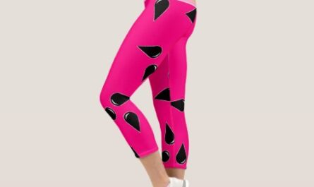 Watermelon Print Yoga Pants High Waist Leggings