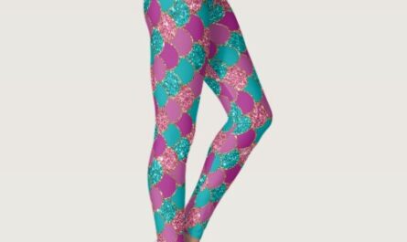 Mermaid Scale Leggings | Yoga & Boating Pants