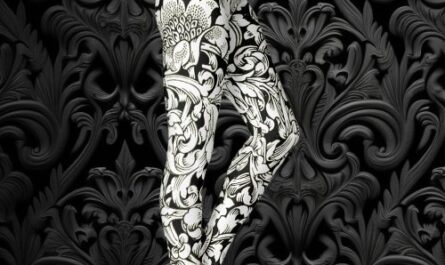Vintage William Morris Decorative Textile Pattern Leggings